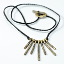 Reticulated Brass Rata Necklace