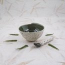 Swirl Bowl & Spoon Green 