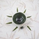 Swirl Bowl & Spoon Green 