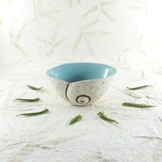 Spiral Bowl Aqua Boxed-artists-and-brands-The Vault