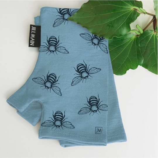 Merino Mitts Bee Kind Powder