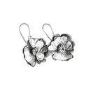 Poppy Earrings Silver