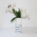 Medium Vase Denim Shibori