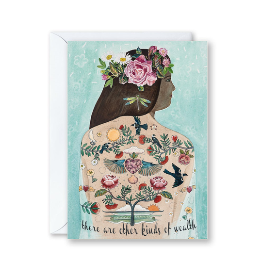 There are Other Kind of Wealth Card