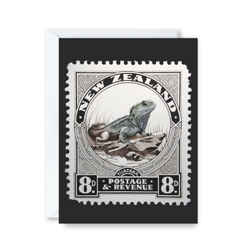 Tuatara Stamp Card