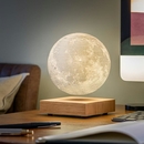 Smart LED Moon Lamp White Ash