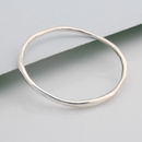 Riverstone Bangle Silver