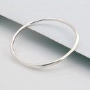 Riverstone Bangle Silver