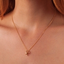 Entwined Necklace Gold Plate