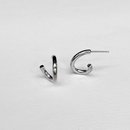 Swirl Earrings Silver