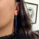 Toru Earrings Cobalt Blue