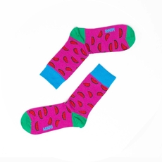 God Socks Watermelon Turquoise-artists-and-brands-The Vault