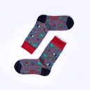 God Socks Wellington Red