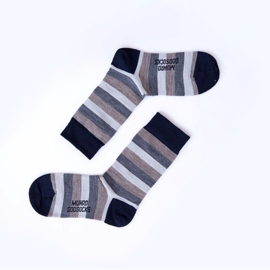 God Socks Reo Navy