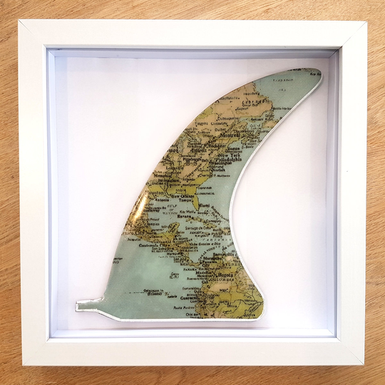 Longboard Surf Fin Frame