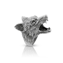 Wolf Ring Silver