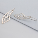 Wing Earrings Silver