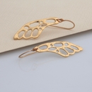 Wing Earrings Gold Plate