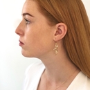 Wing Earrings Gold Plate