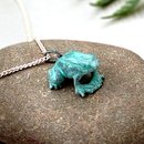 Copper Frog Pendant