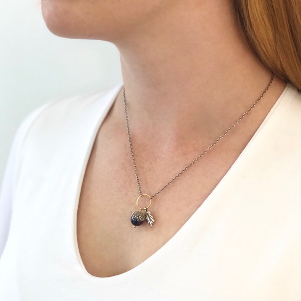 Acorn necklace nz top