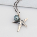 Starfish Necklace Silver