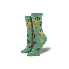 Woman's Socks Busy Bees Seaform-artists-and-brands-The Vault
