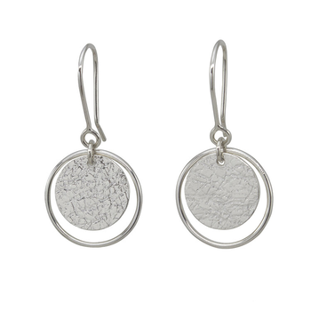 Roundabout Earrings Silver