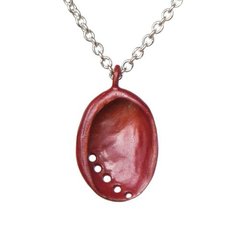 Small Baby Paua Pendant Copper-jewellery-The Vault