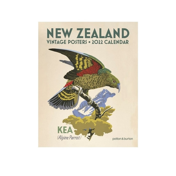 NZ Vintage Posters Calendar 2022