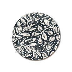 Kauri & Ramarama Charcoal Coaster Single-artists-and-brands-The Vault