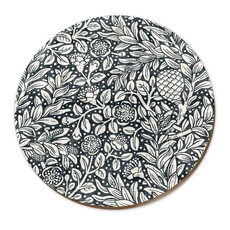 Kauri & Ramarama Charcoal Placemat Single-artists-and-brands-The Vault