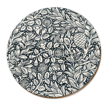 Kauri & Ramarama Charcoal Placemat Single