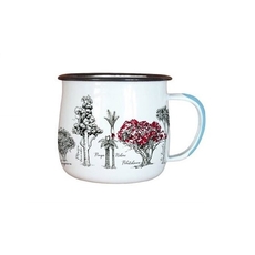 Enamel Mug NZ Trees-artists-and-brands-The Vault