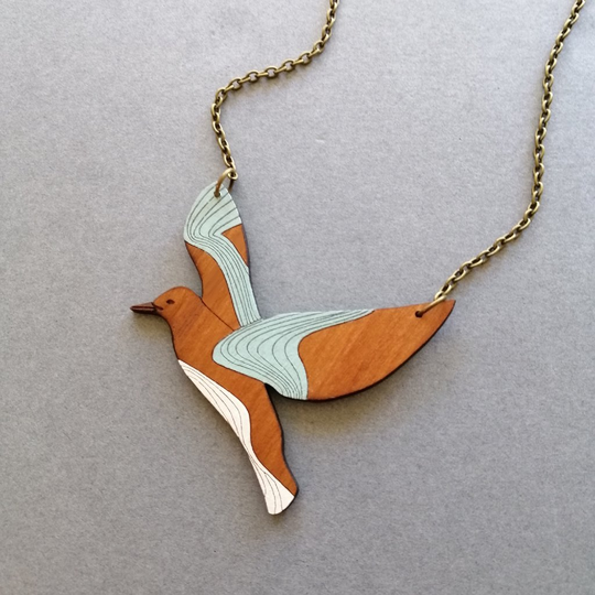 Seagull Necklace