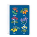 New Zealand Flowers Card