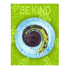 Be Kind NZ A4 Print-artists-and-brands-The Vault