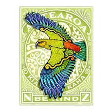Kia Kaha Be Kind A3 Print-artists-and-brands-The Vault