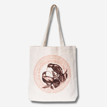 Hemp Bag Huia Birds