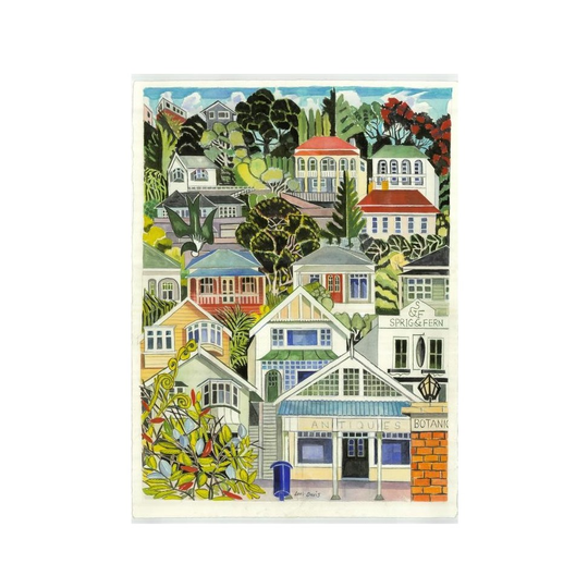 Tinakori Road A4 Print