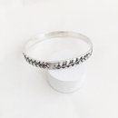 Kowhai Bangle Silver