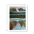 Journeying Inland Card
