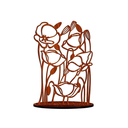 Rimu Jewellery Stand Poppy