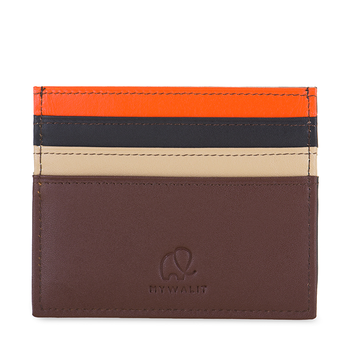 Double Sided Card Holder Cacao