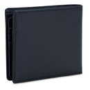 Large Flap Wallet w Britelite RFID Black