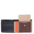 Large Flap Wallet w Britelite RFID Cacao