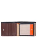 Large Flap Wallet w Britelite RFID Cacao