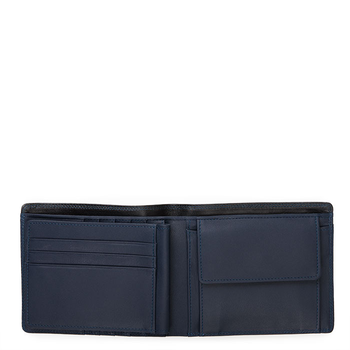 Large Flap Wallet w Britelite RFID Midnight