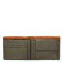 Large Flap Wallet w Britelite RFID Tan