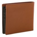Large Flap Wallet w Britelite RFID Tan